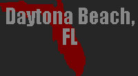 Image of a map of Florida.  When clicked will take you to the Datona Beach Web site..